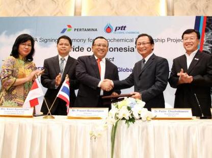 Pertamina Pilih PTT Global Chemical